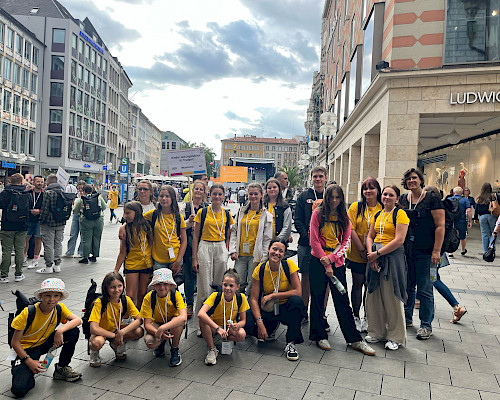 Kinder- und Jugendchor St. Trudpert beim interntionalen Chorfestival in München 2025